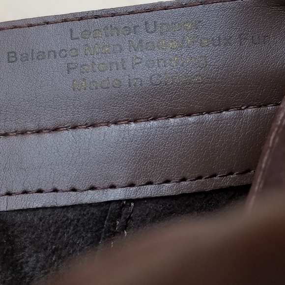 NWOB Naturalizer Varuna 11w Brown Leather Ankle Boots Heeled Lug Sole Lace Up - Picture 12 of 13